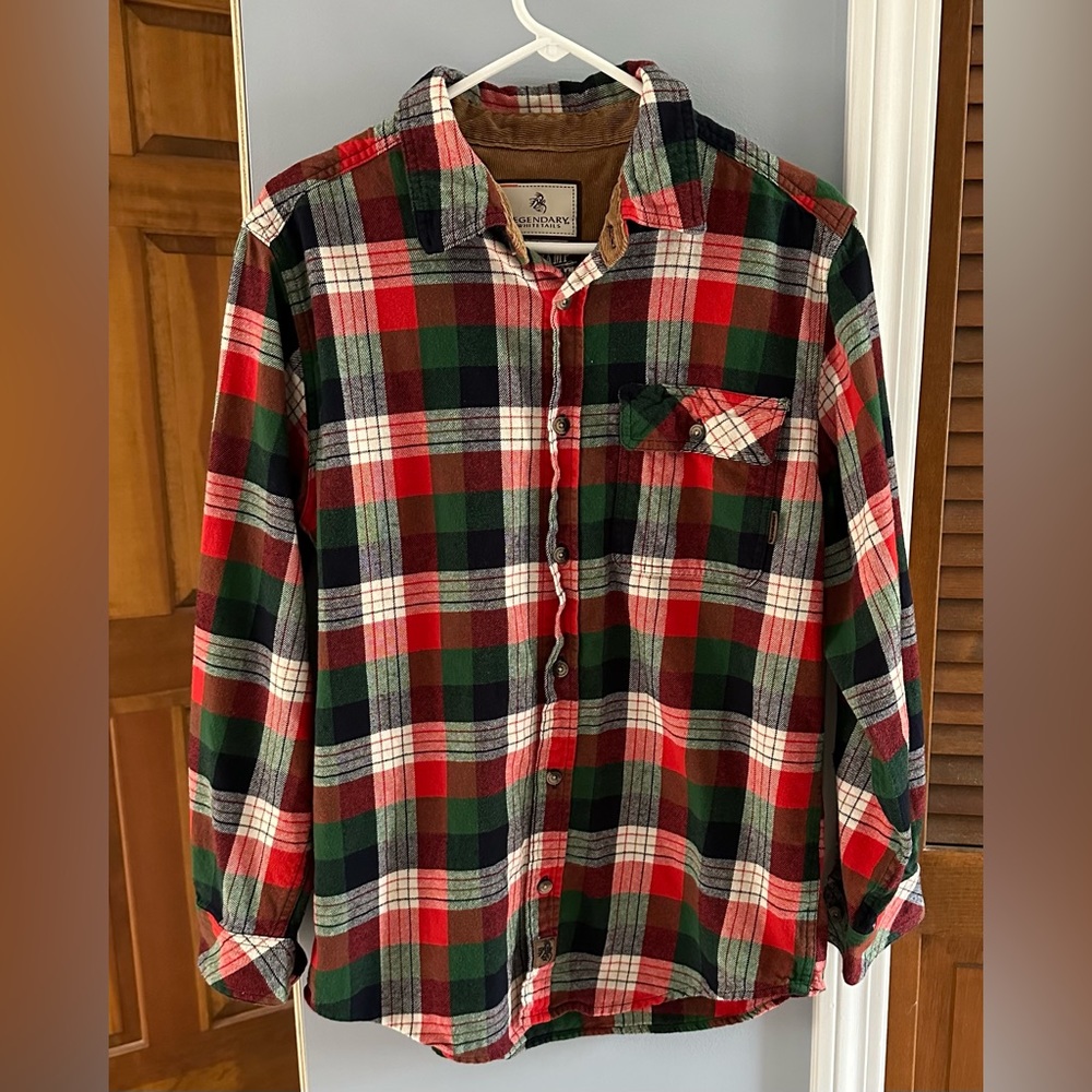 Legendary White Tails Flannel men’s Medium